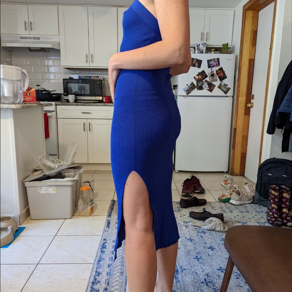 Cute Aritzia/Wilfred blue dress - Picture 2 of 5